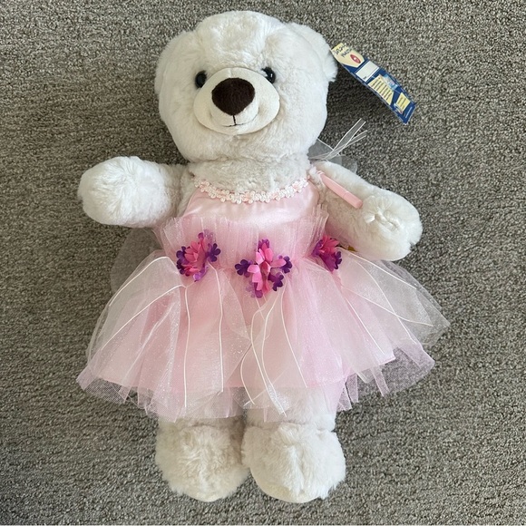 build a bear Other - Build A Bear Lil Almond Cub & Garden Ballerina Outfit